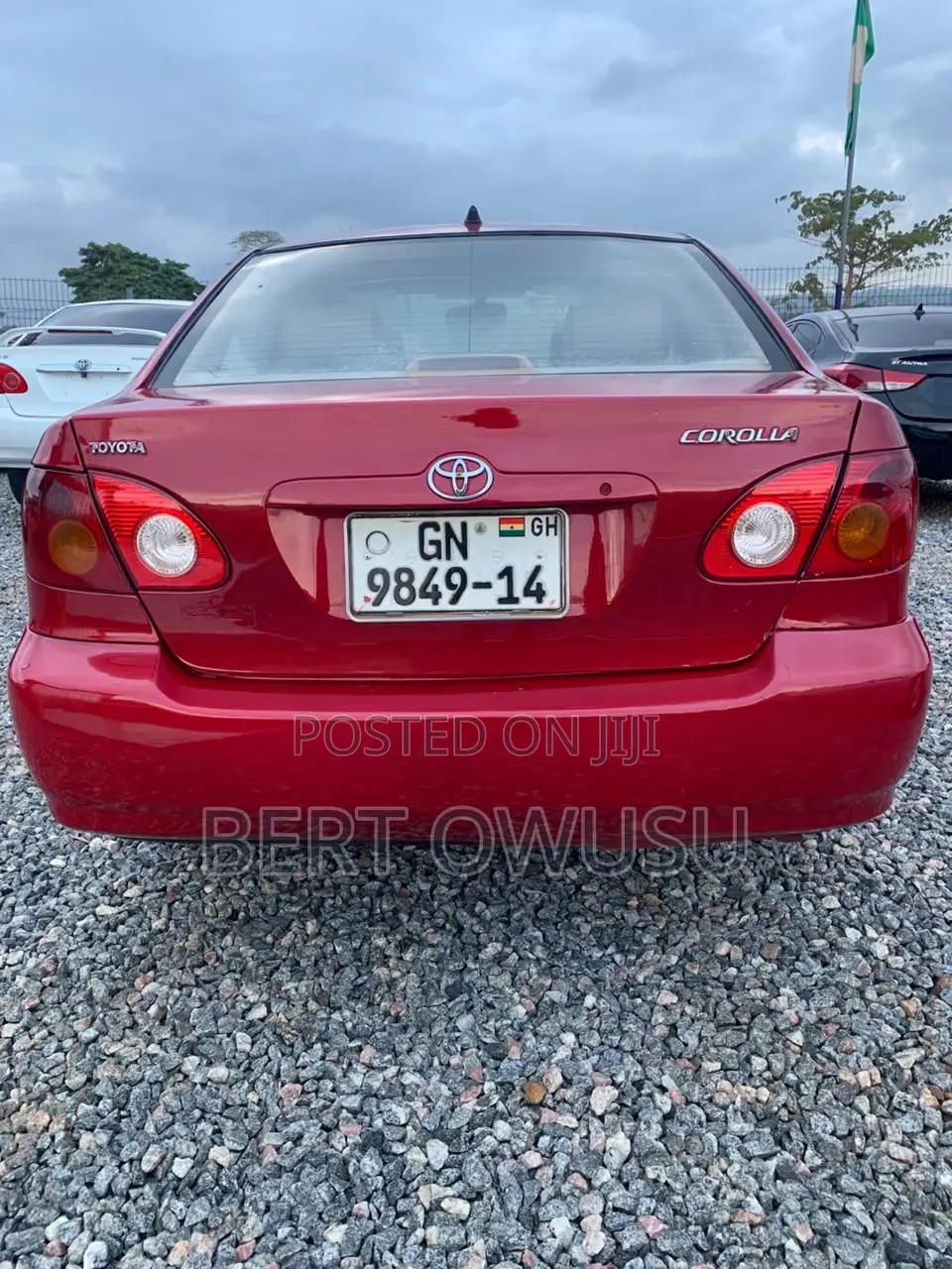 Toyota Corolla 2008 Red