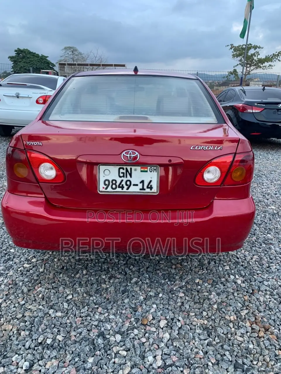 Toyota Corolla 2008 Red