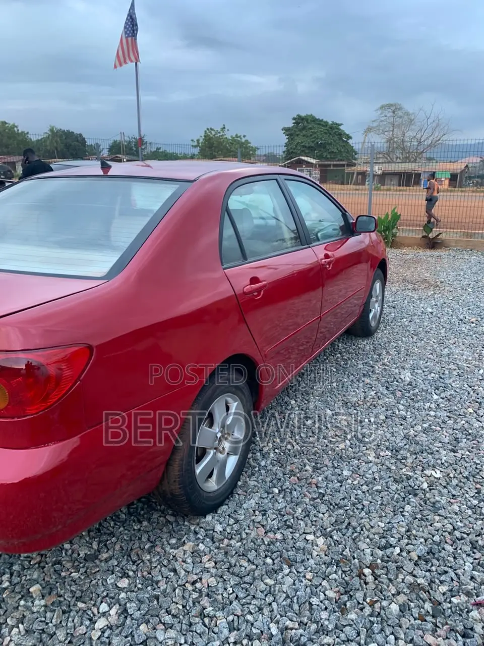 Toyota Corolla 2008 Red
