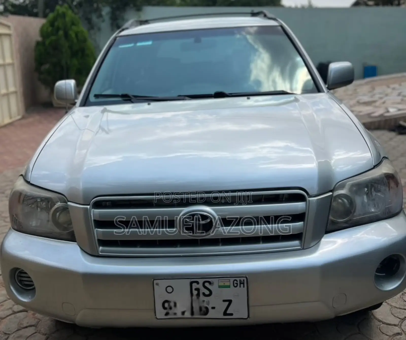 Toyota Highlander 4x4 2008 Gray