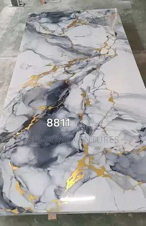 Uv Marble Sheet(4ft X 8ft)-3mm(Free Delivery 5pcs Above)