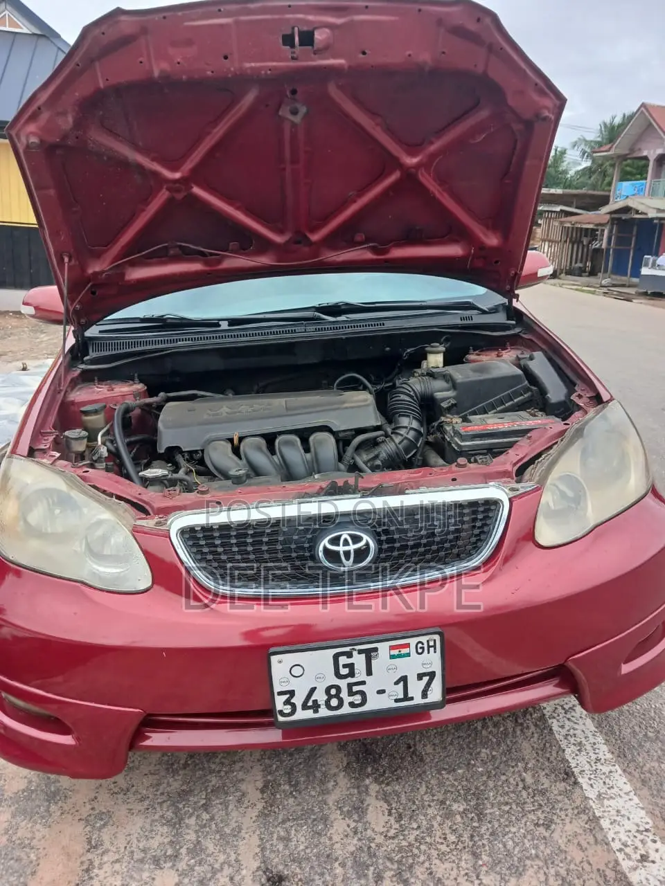 Toyota Corolla 2007 Red