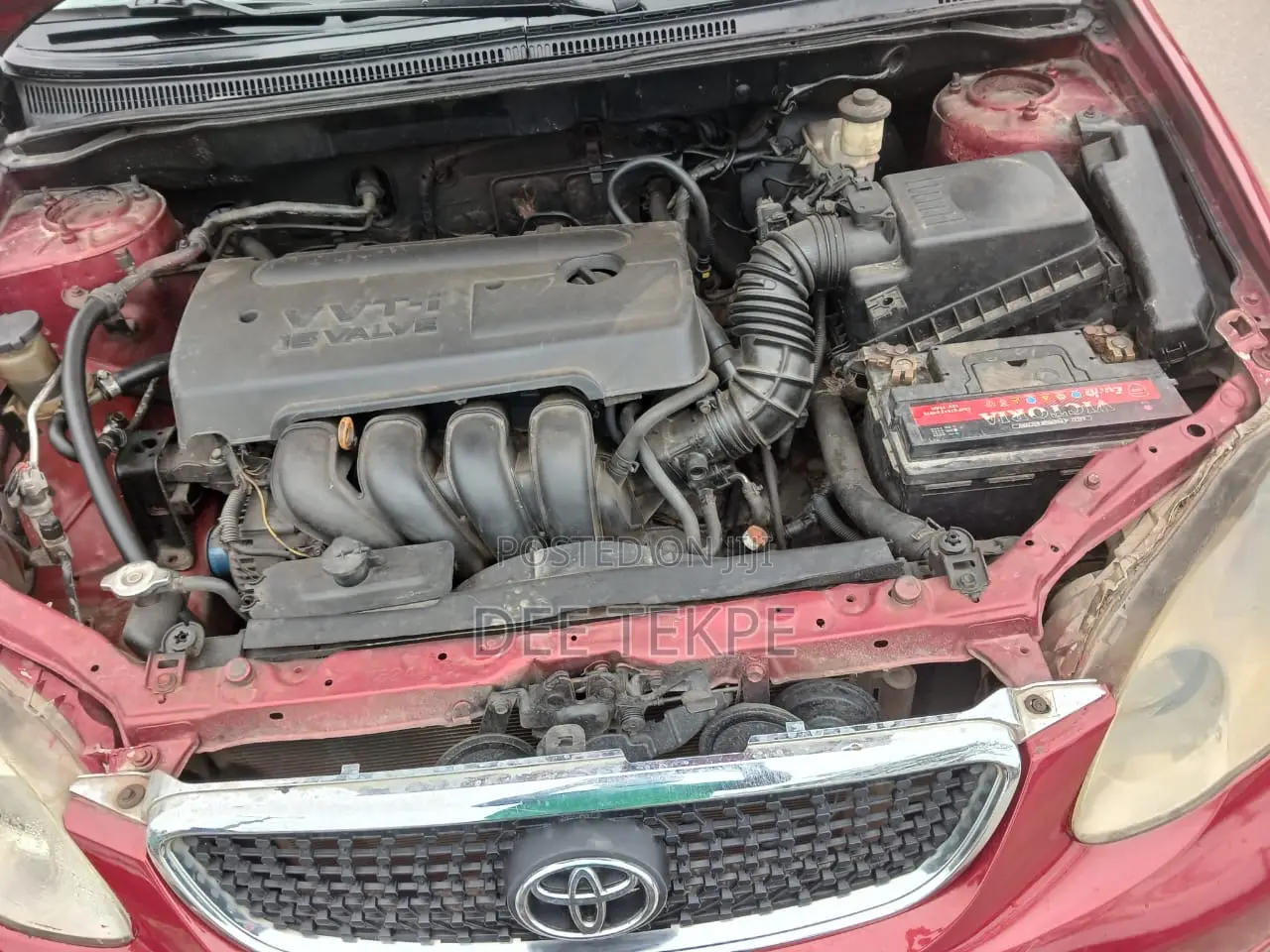 Toyota Corolla 2007 Red