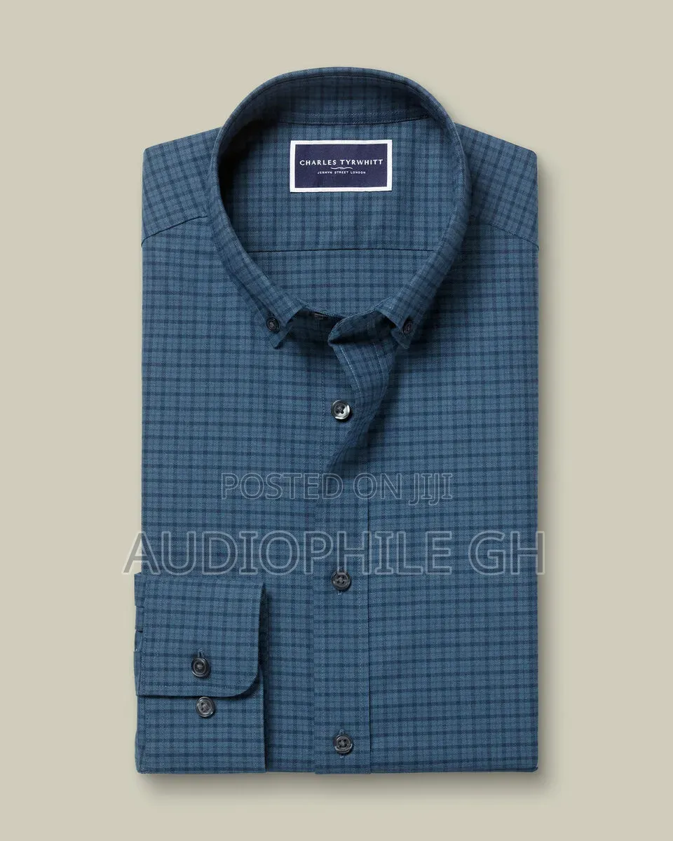 Charles Tyrwhitt Brushed Cotton Twill Check Shirt