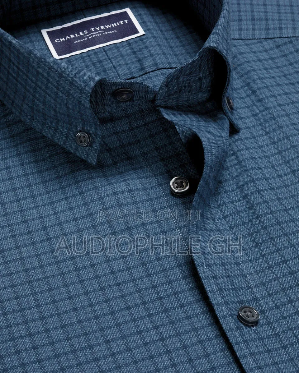 Charles Tyrwhitt Brushed Cotton Twill Check Shirt