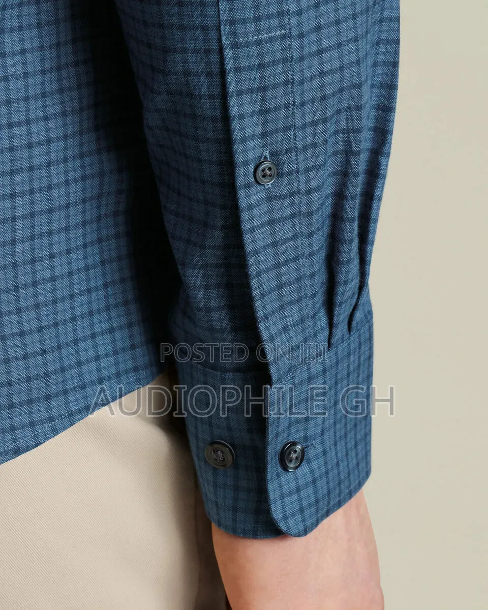 Charles Tyrwhitt Brushed Cotton Twill Check Shirt