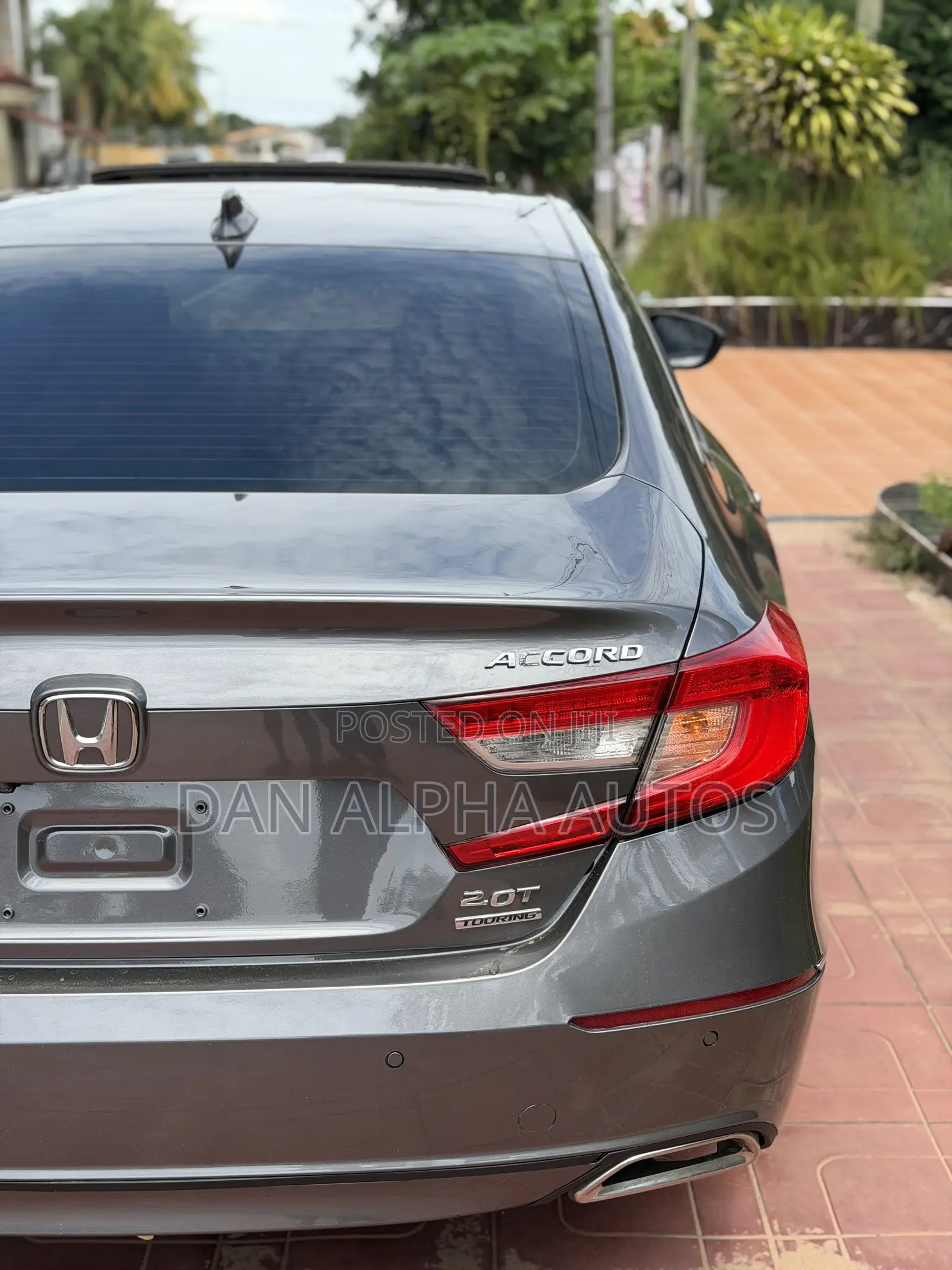 Honda Accord Touring 2.0T 2018 Gray