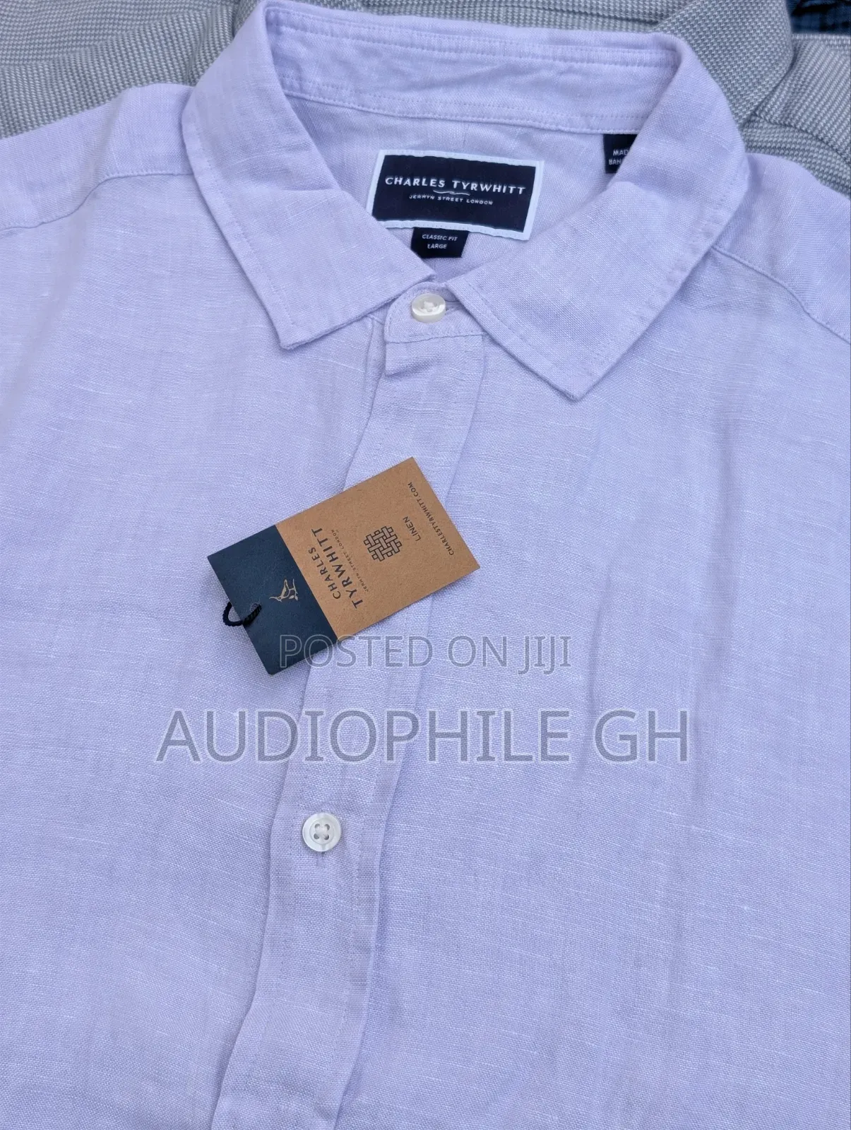 Charles Tyrwhitt Pure Linen Shirt