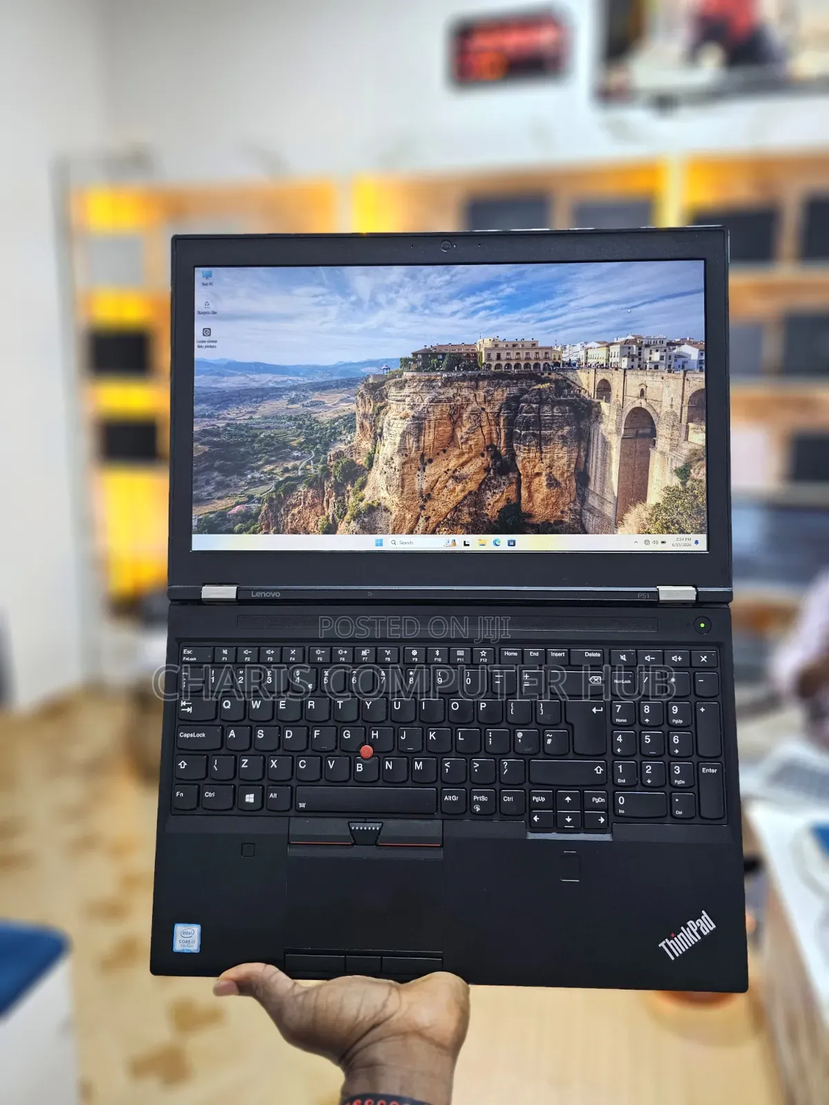 Laptop Lenovo ThinkPad P51 16GB Intel Core i7 SSD 256GB