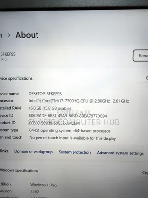 Laptop Lenovo ThinkPad P51 16GB Intel Core i7 SSD 256GB