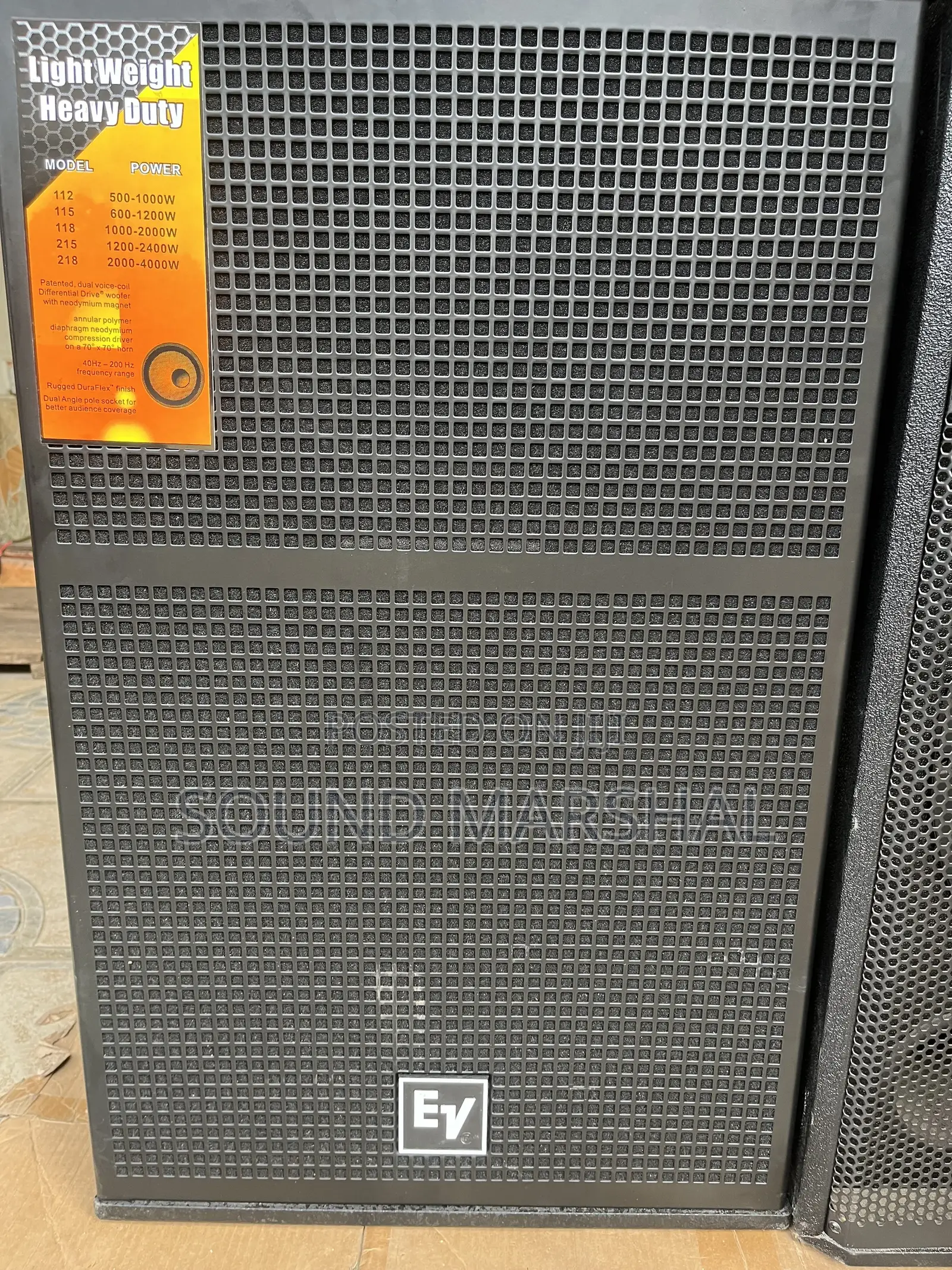 Ev Short Range Speakers