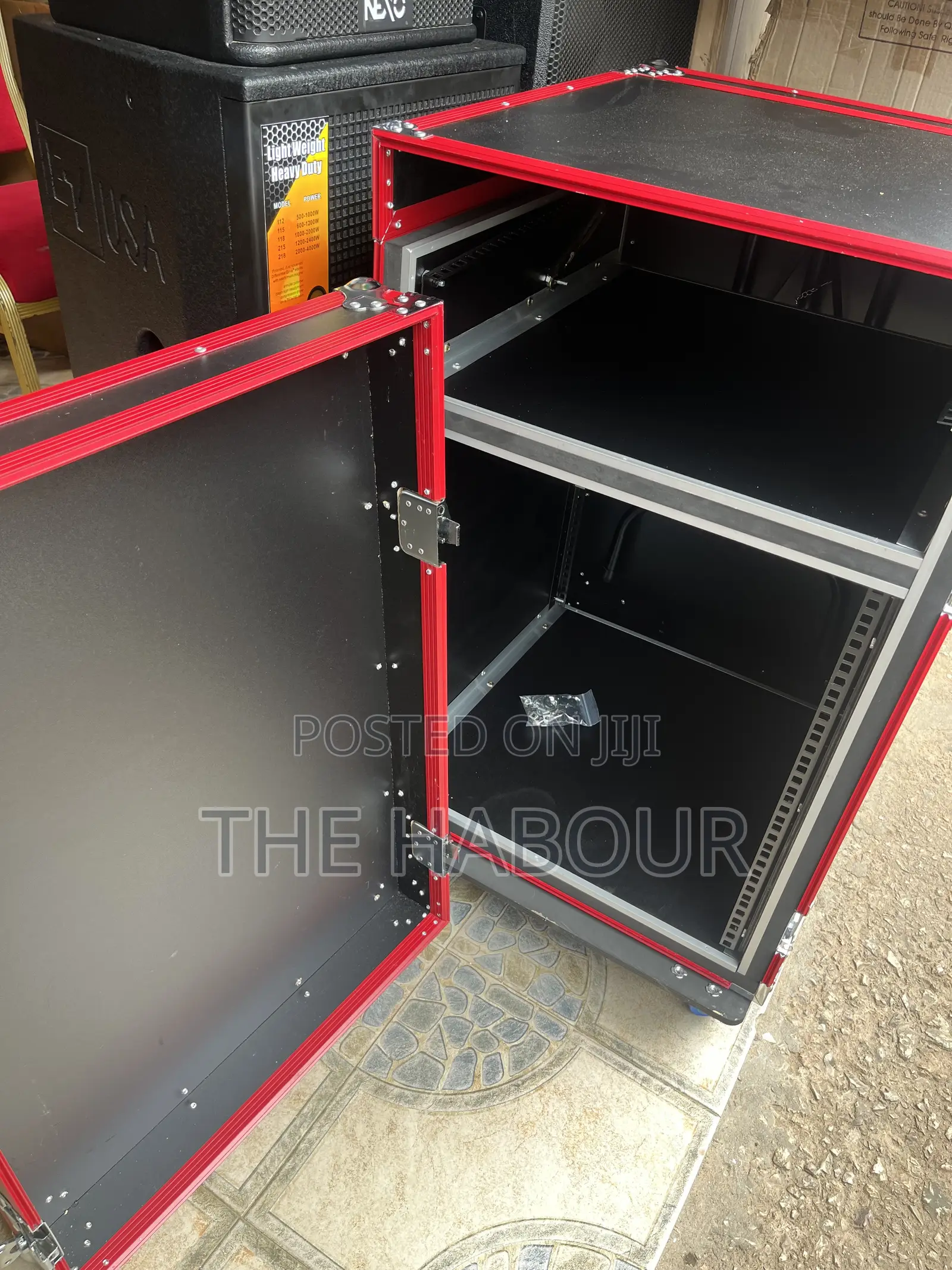 16u Dj/Pa Rack Case – Heavy Duty With Wheels