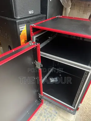 16u Dj/Pa Rack Case – Heavy Duty With Wheels