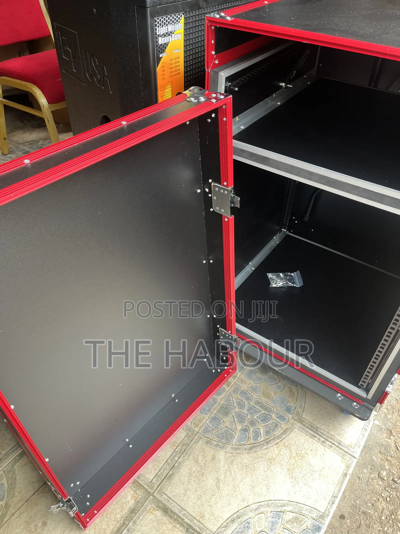 16u Dj/Pa Rack Case – Heavy Duty With Wheels