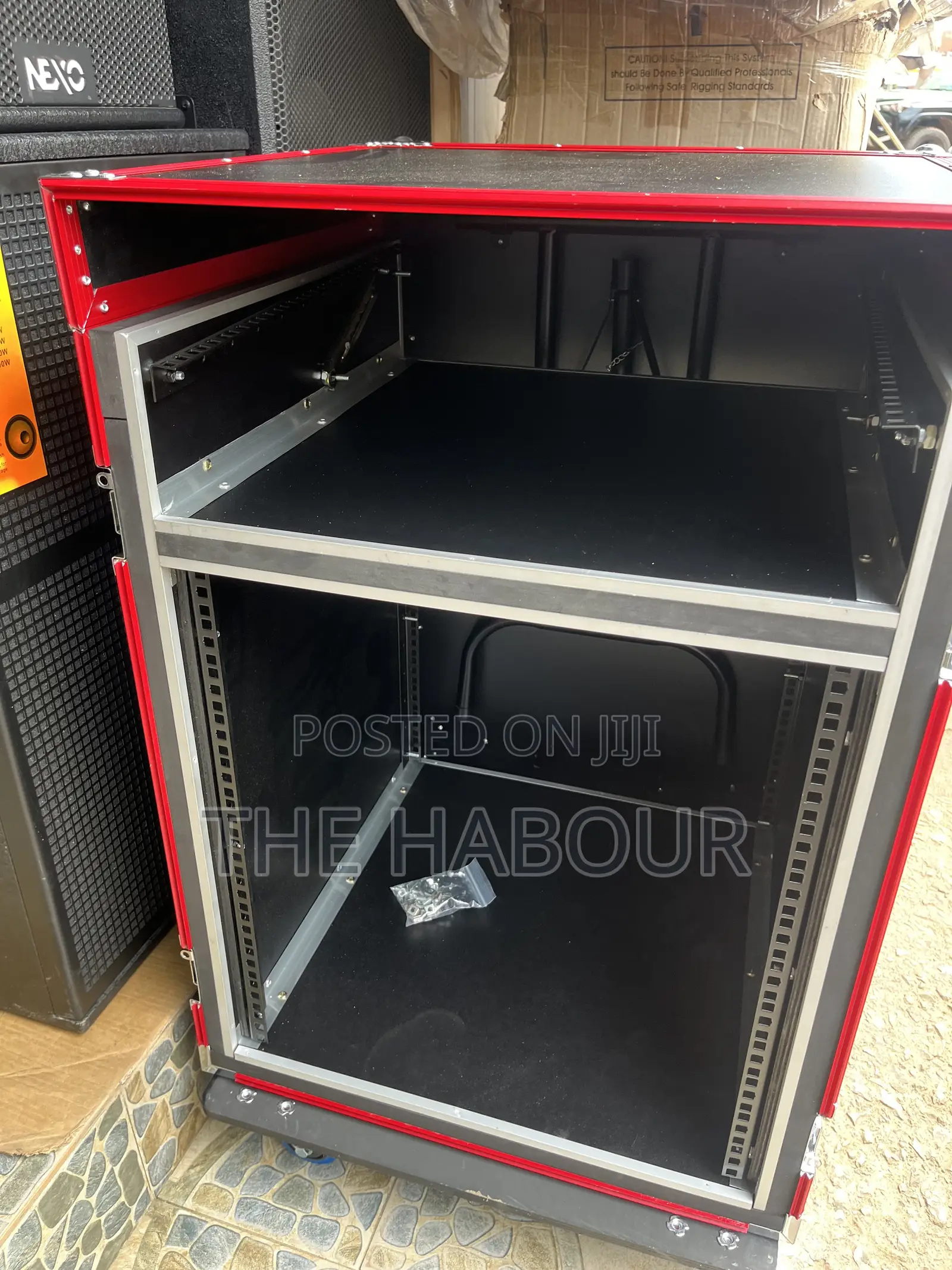 16u Dj/Pa Rack Case – Heavy Duty With Wheels