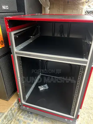 16u Dj/Pa Rack Case – Heavy Duty With Wheels