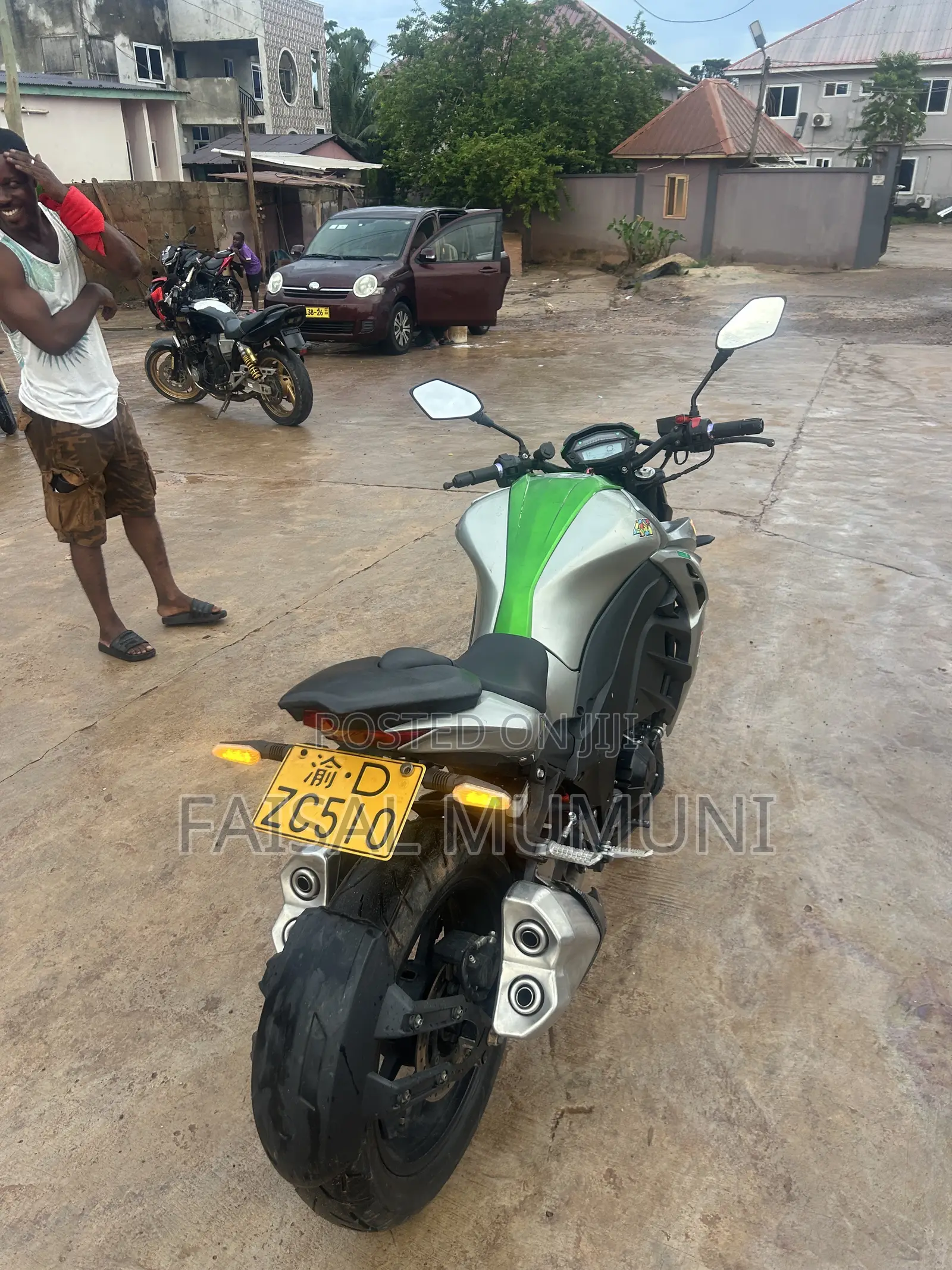 Kawasaki Z400 2020 Green