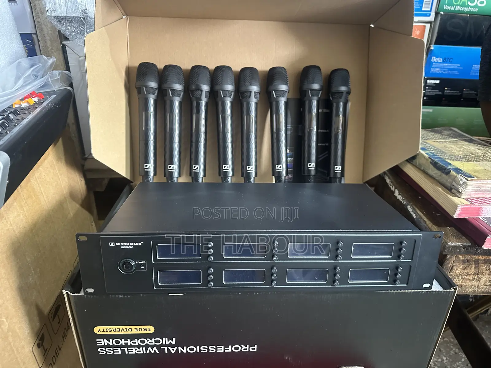 Sennheiser Skm8800 8 in 1 Wireless Microphone System