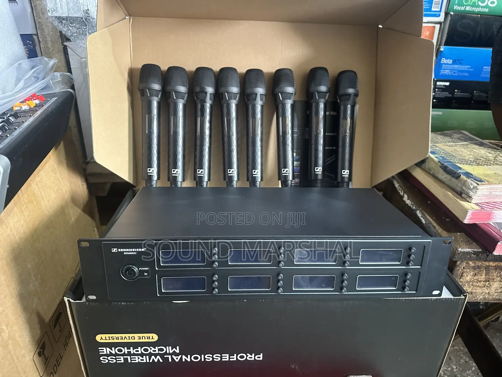 Sennheiser Skm8800 8 in 1 Wireless Microphone System