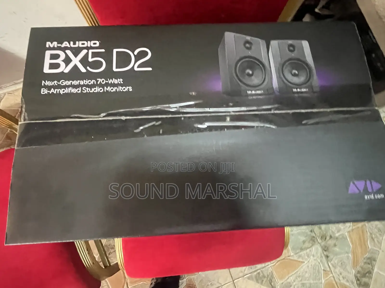 M-Audio Bx5 D2 Studio Monitor – 70w Bi-Amplified (Pair)