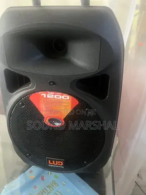 Lud 108t Portable Trolley Speaker – 8” 1200w Bluetooth