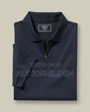 Charles Tyrwhitt Zip-Neck Jersey Polo