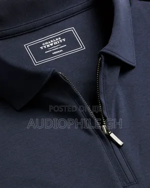 Charles Tyrwhitt Zip-Neck Jersey Polo