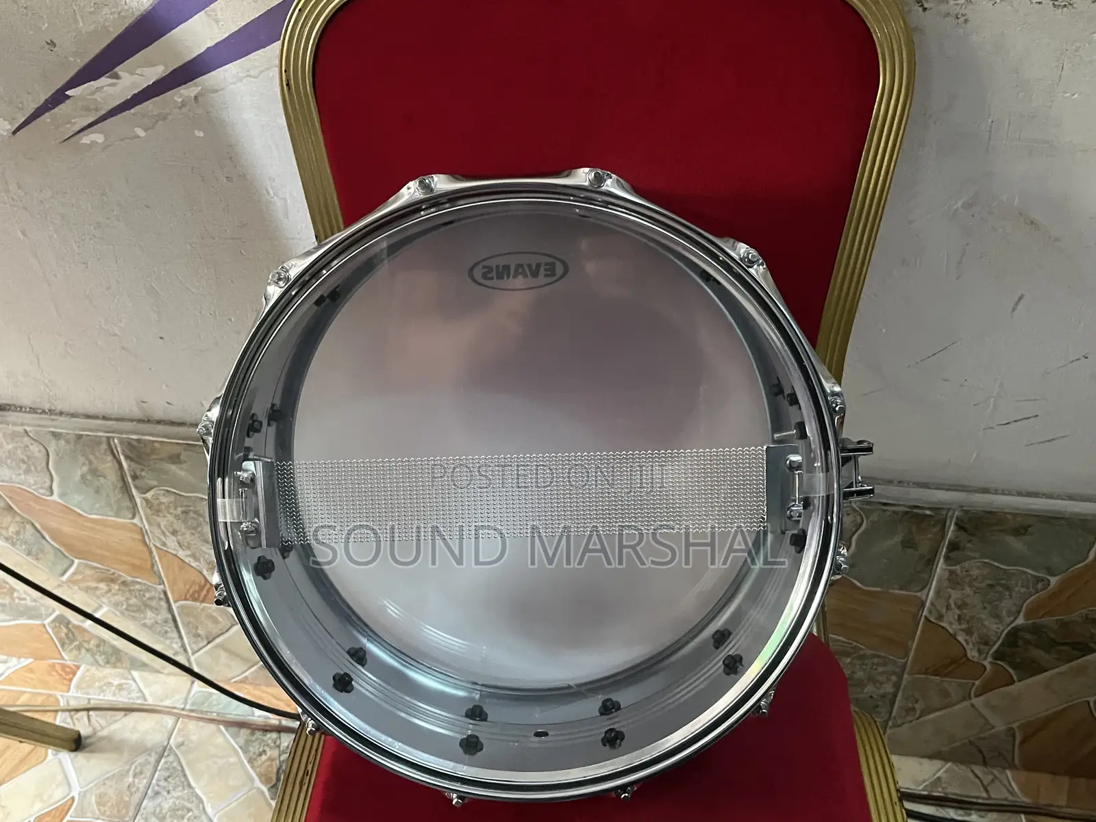 Pearl Decade Maple Snare Drum With Evans Head