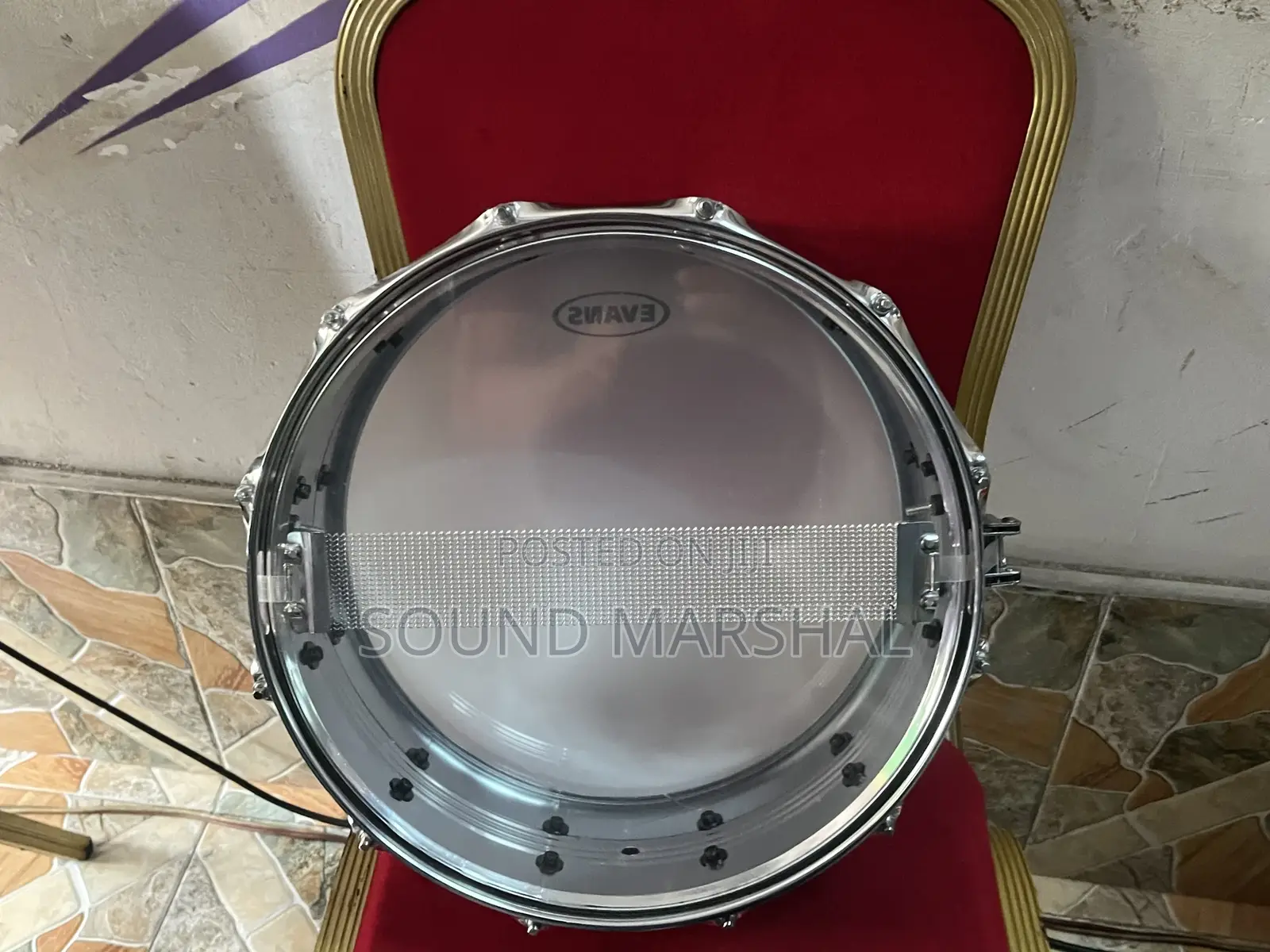 Pearl Decade Maple Snare Drum With Evans Head