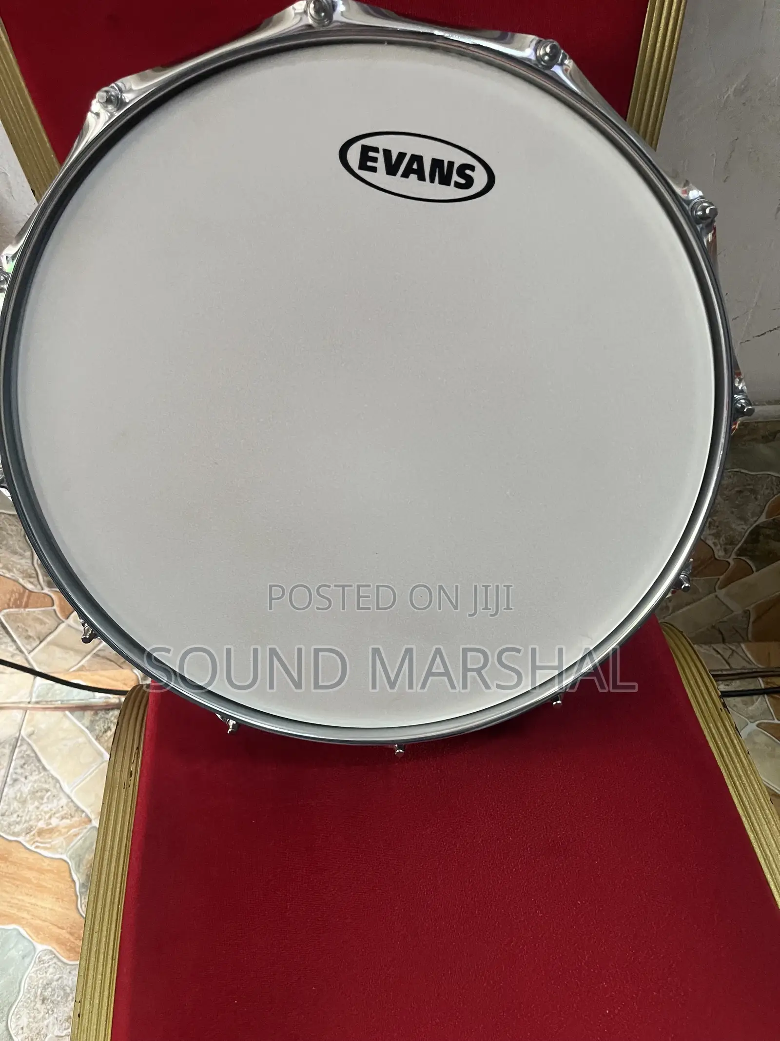 Pearl Decade Maple Snare Drum With Evans Head