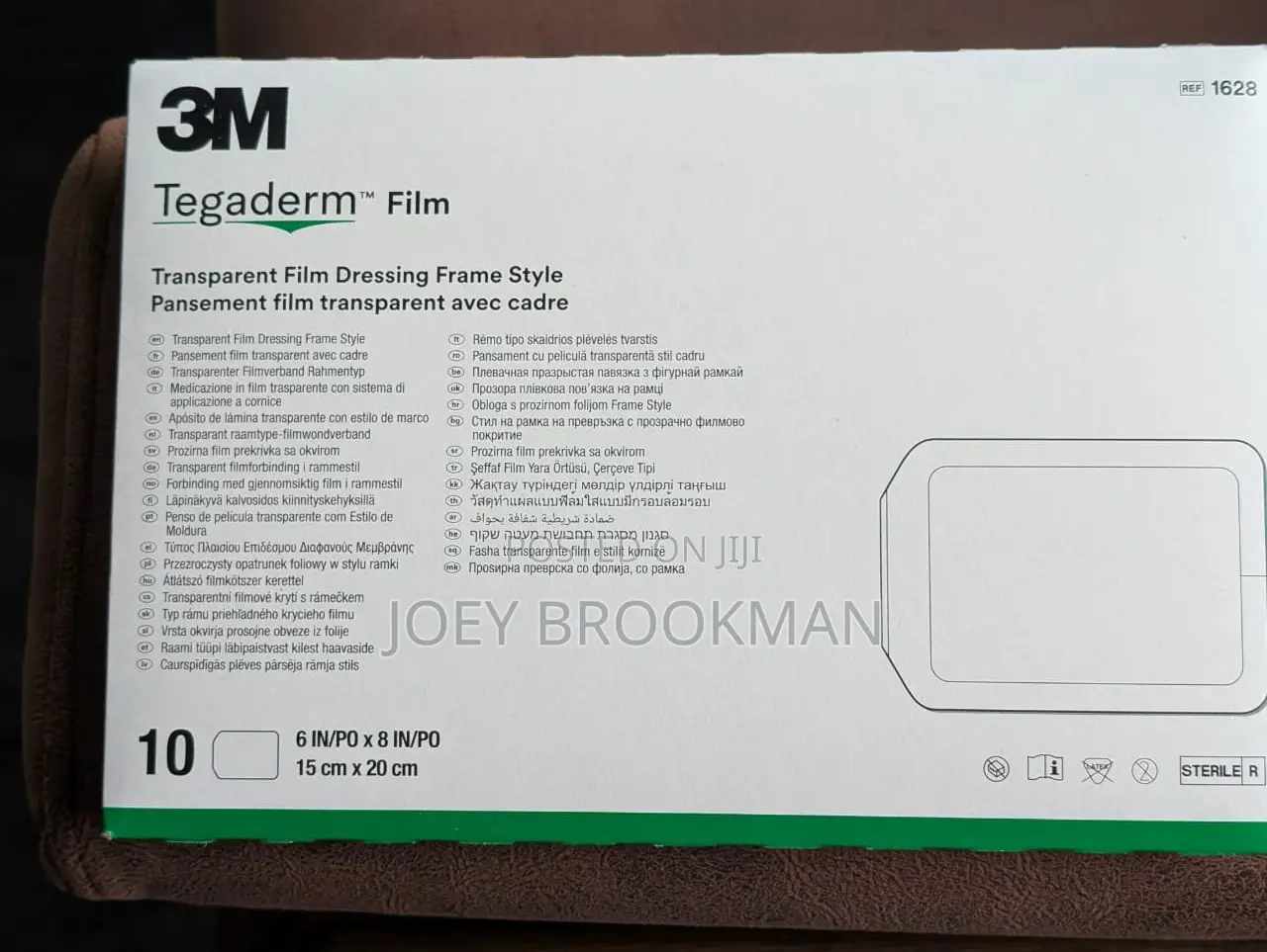 3m Tegaderm Transparent Film Dressing Frame Style, 1628