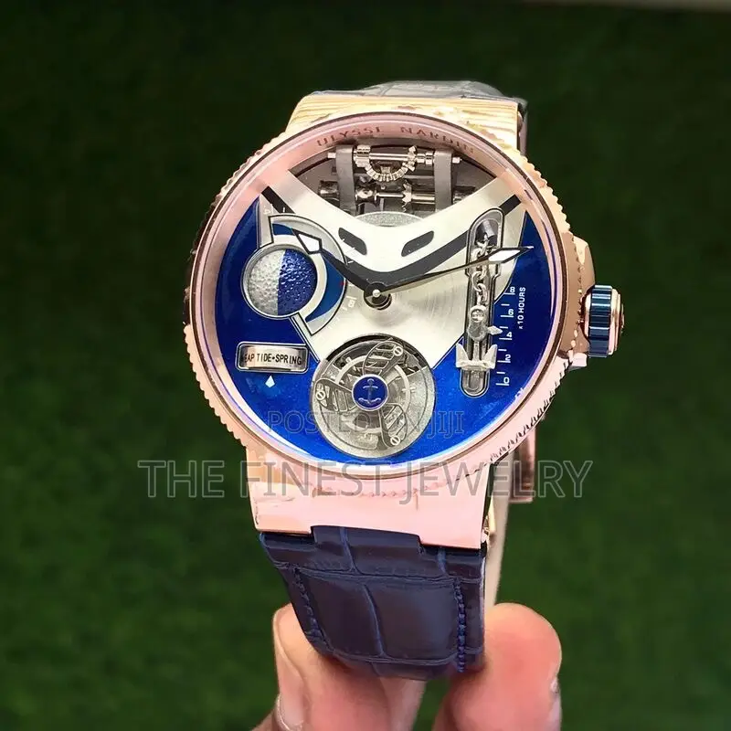 Ulysse Nardin Marine Mega Yacht Mens Stainless Automatic Mens Watch
