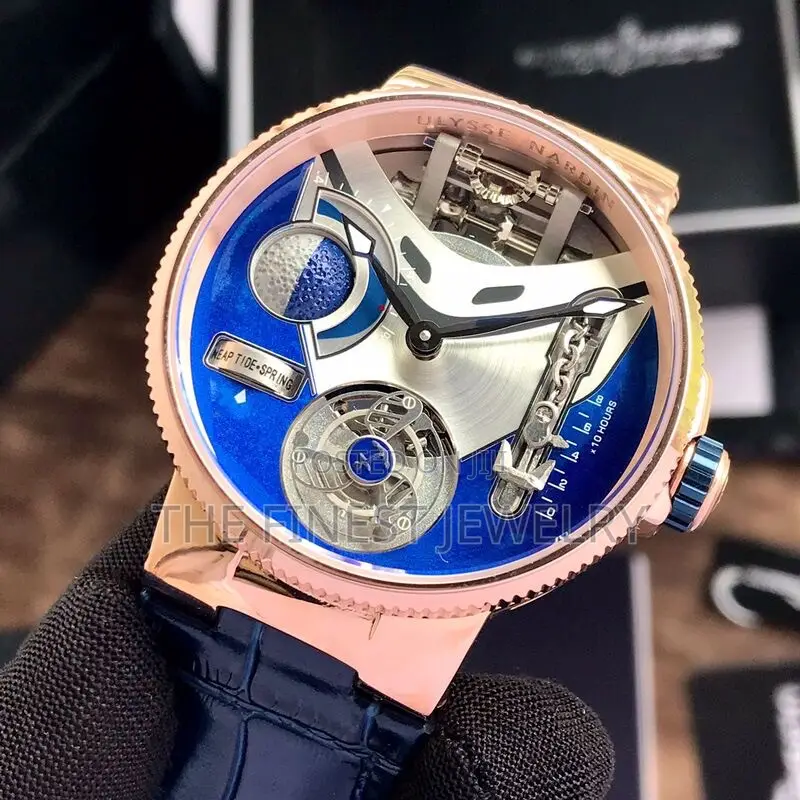 Ulysse Nardin Marine Mega Yacht Mens Stainless Automatic Mens Watch