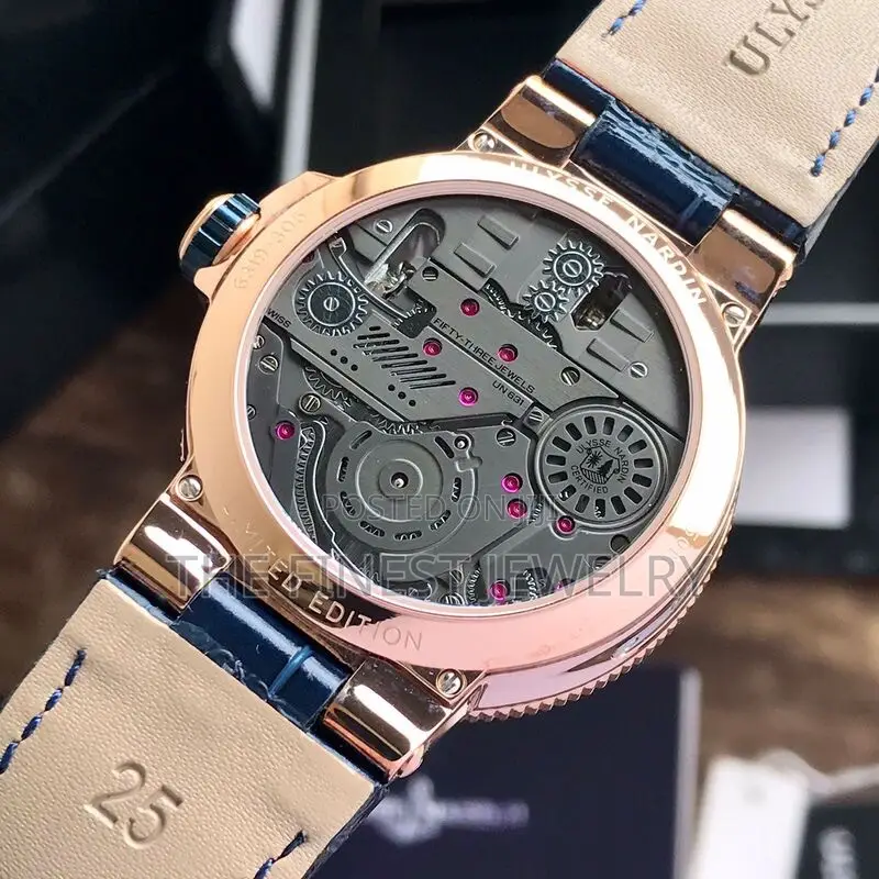Ulysse Nardin Marine Mega Yacht Mens Stainless Automatic Mens Watch