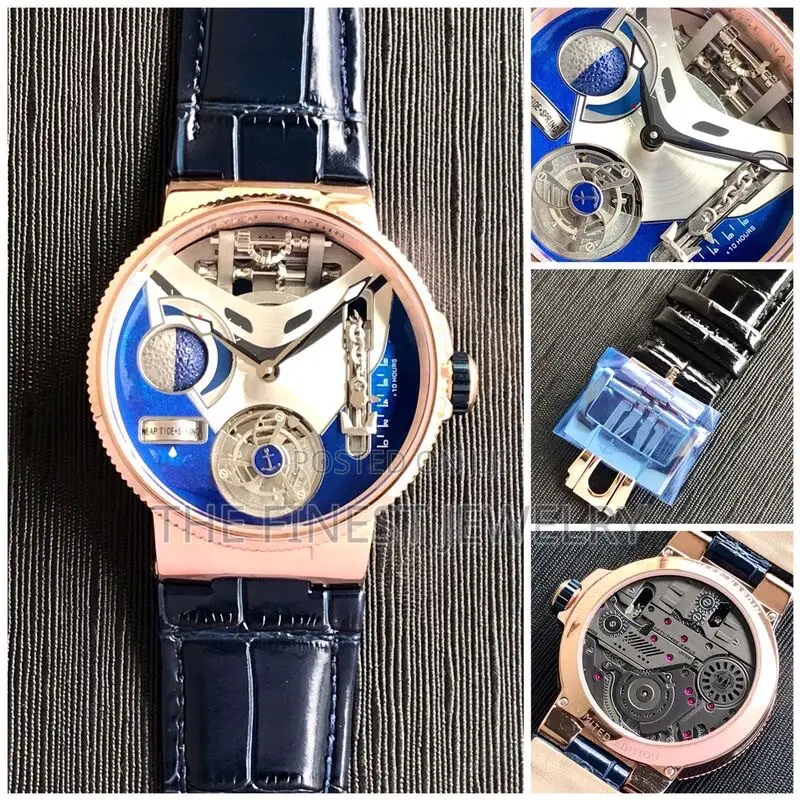 Ulysse Nardin Marine Mega Yacht Mens Stainless Automatic Mens Watch