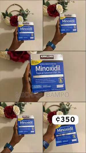 Kirkland Minoxidil 5% Topical Solution (6-Month Supply)
