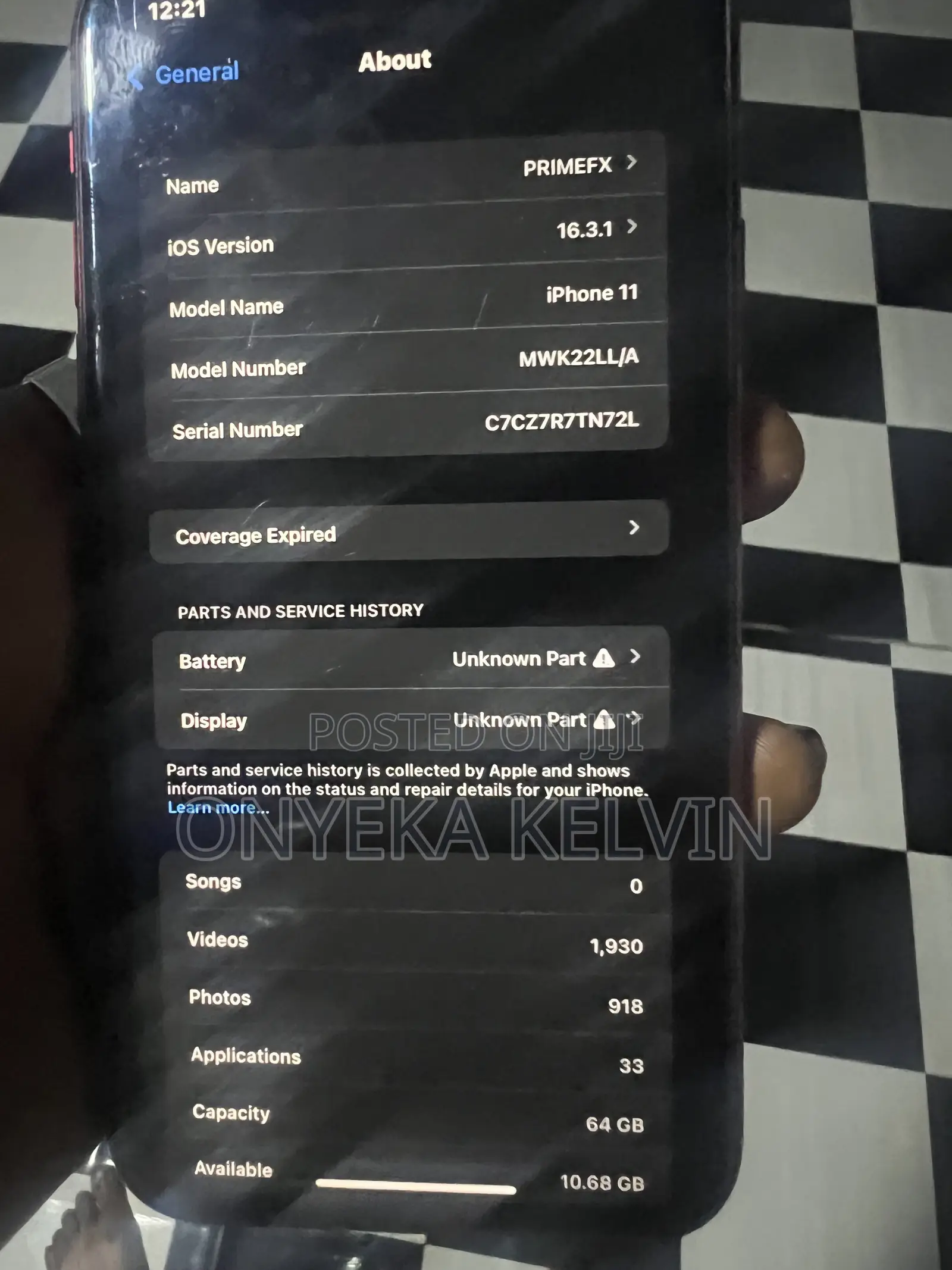 Apple iPhone 11 64 GB Black