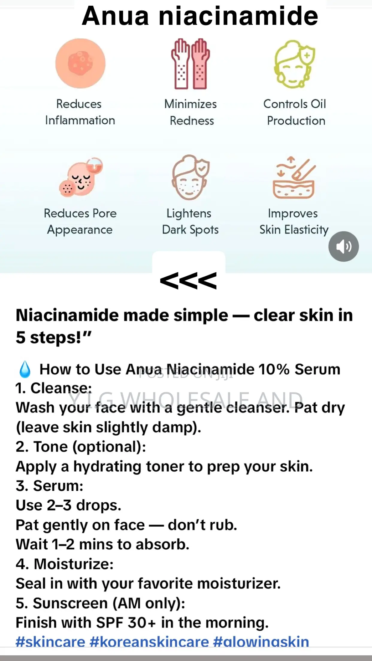 Anua Niacinamide