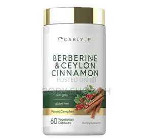 Carlyle Berberine + Ceylon Cinnamon | 60 Capsules - Powerful Duo