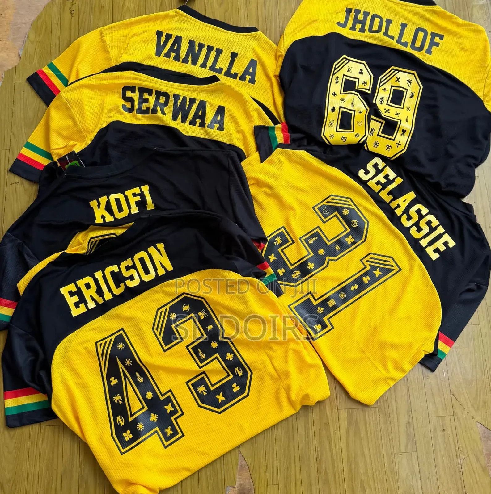 Authentic Teams Jersey. Black Stars Club Jerseys