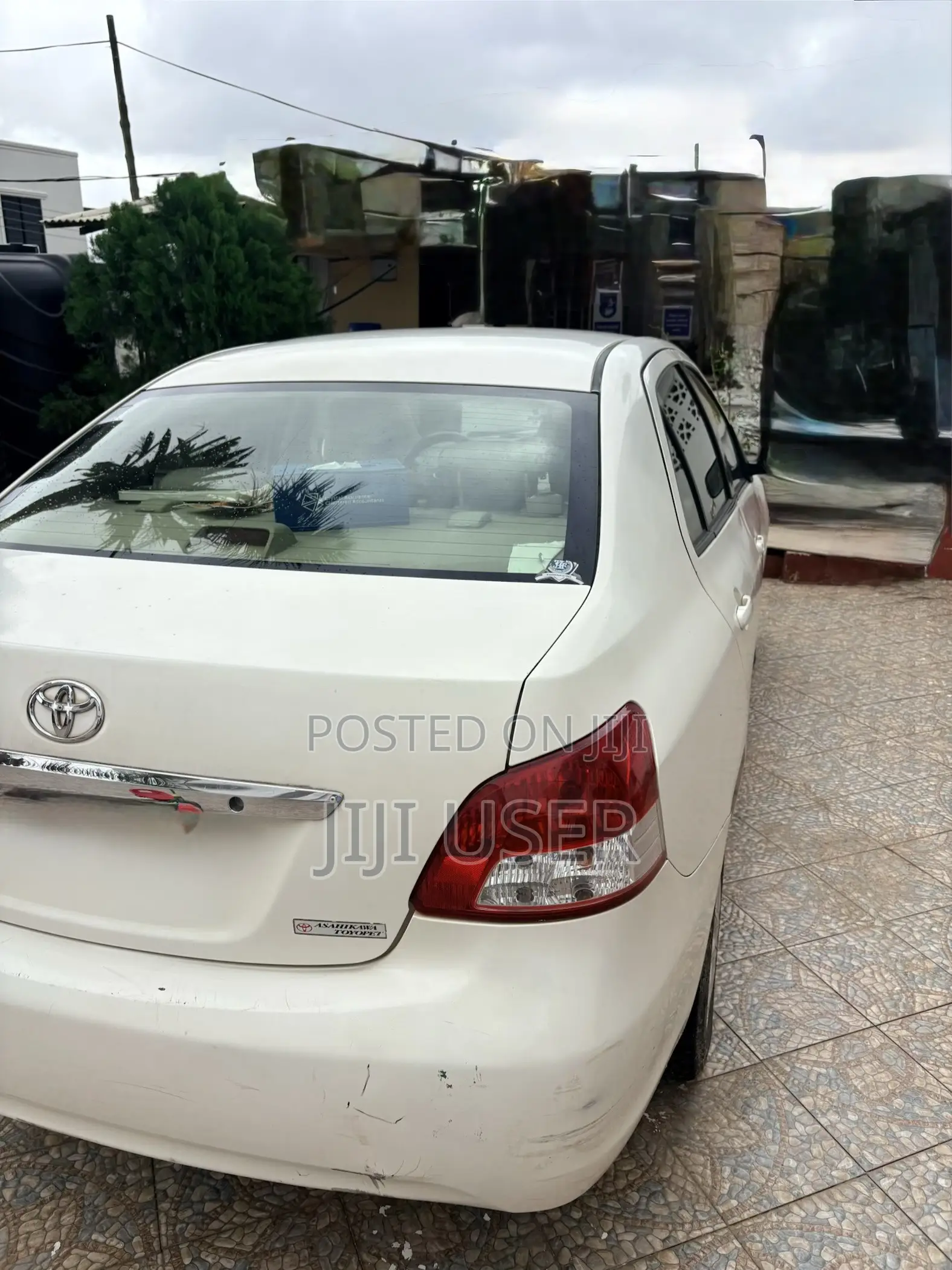 Toyota Belta 2013 White