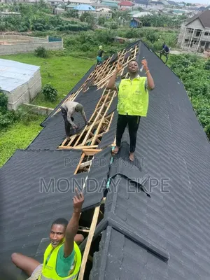 Euro Tiles and Rain Gutter Installation