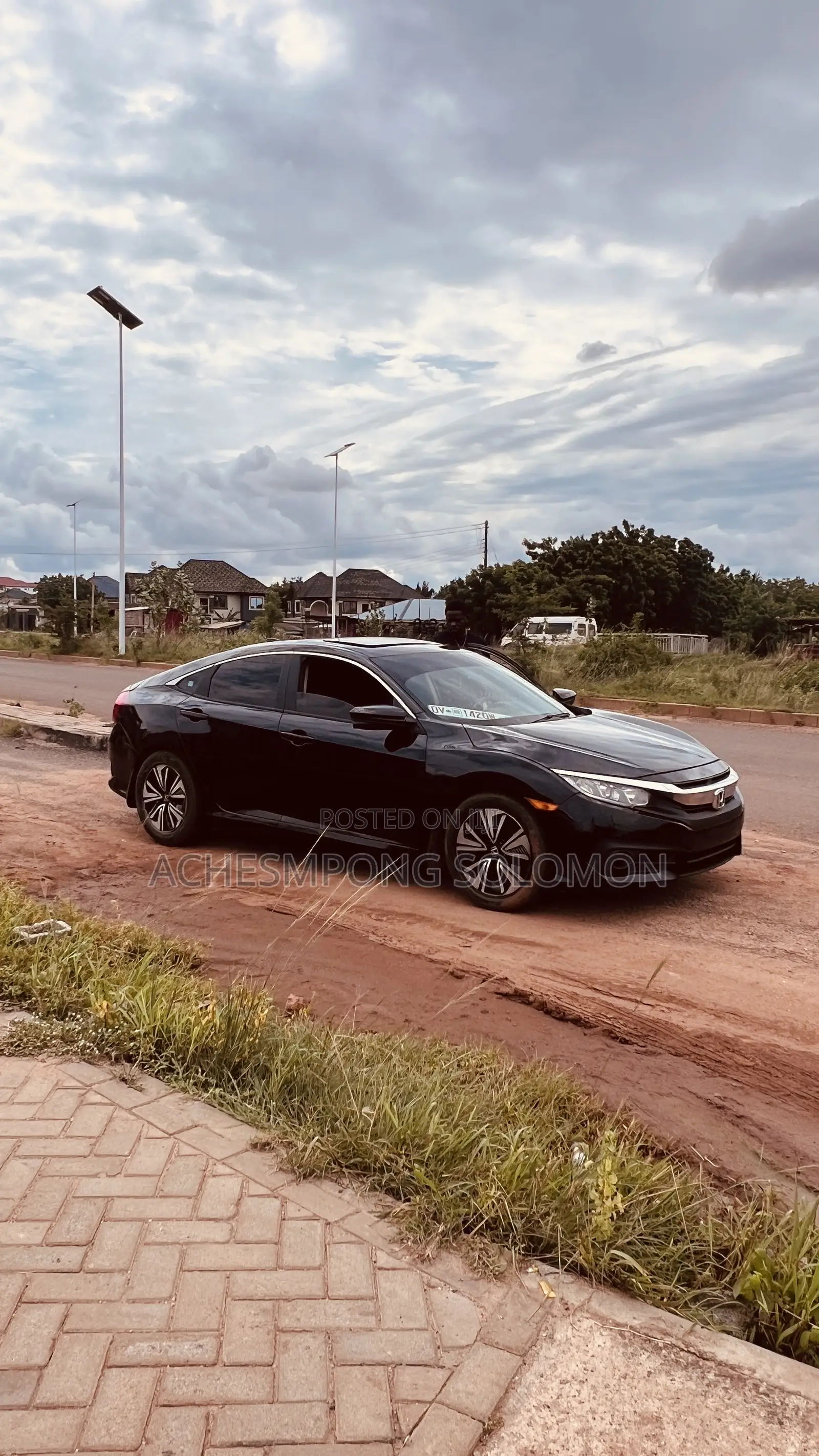 Honda Civic EX-L 2dr Coupe (1.5L 4cyl) 2017 Black