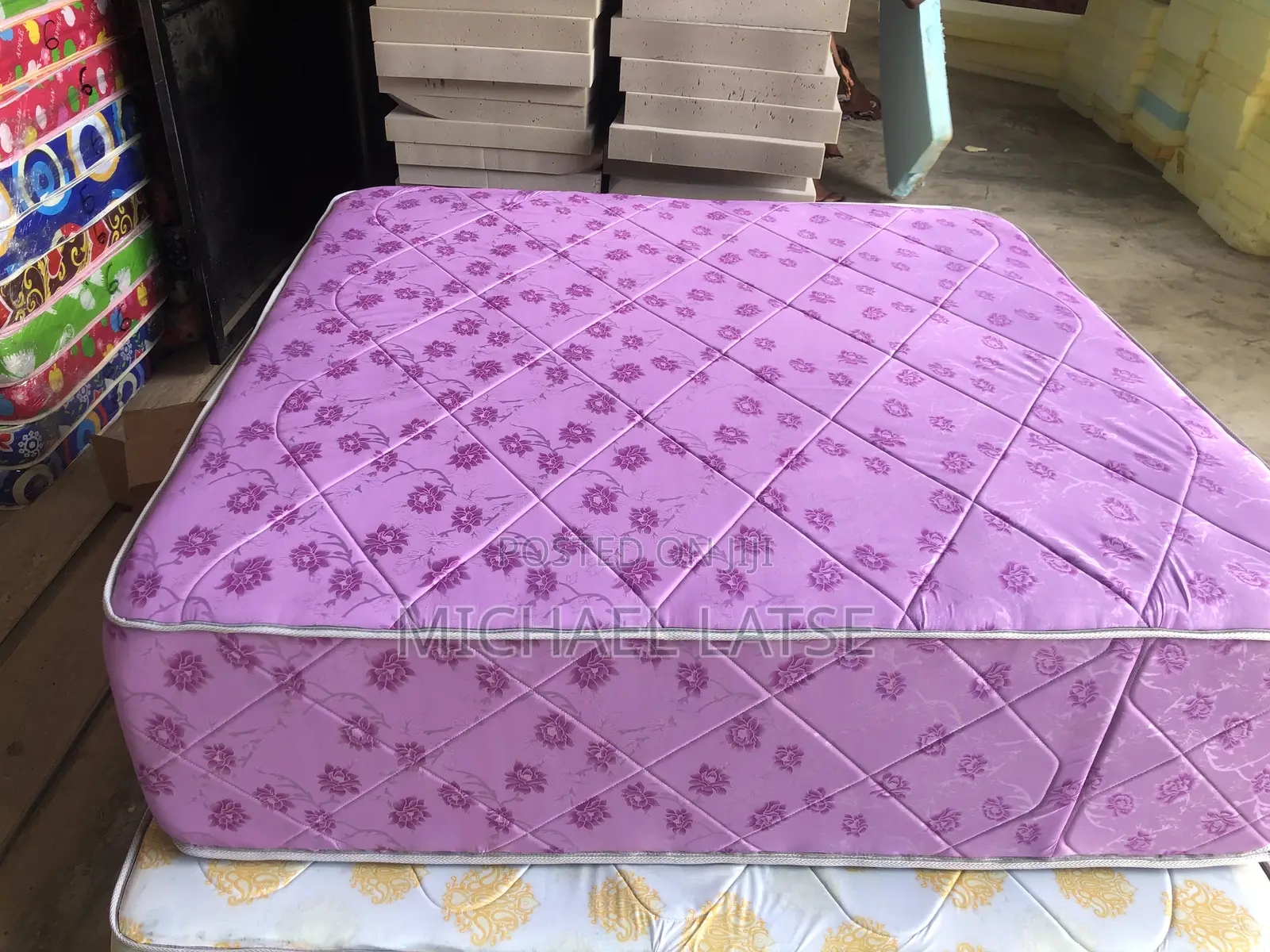 High Quality Foam Mattress 54x75 Inches or 4.5x6 Ft