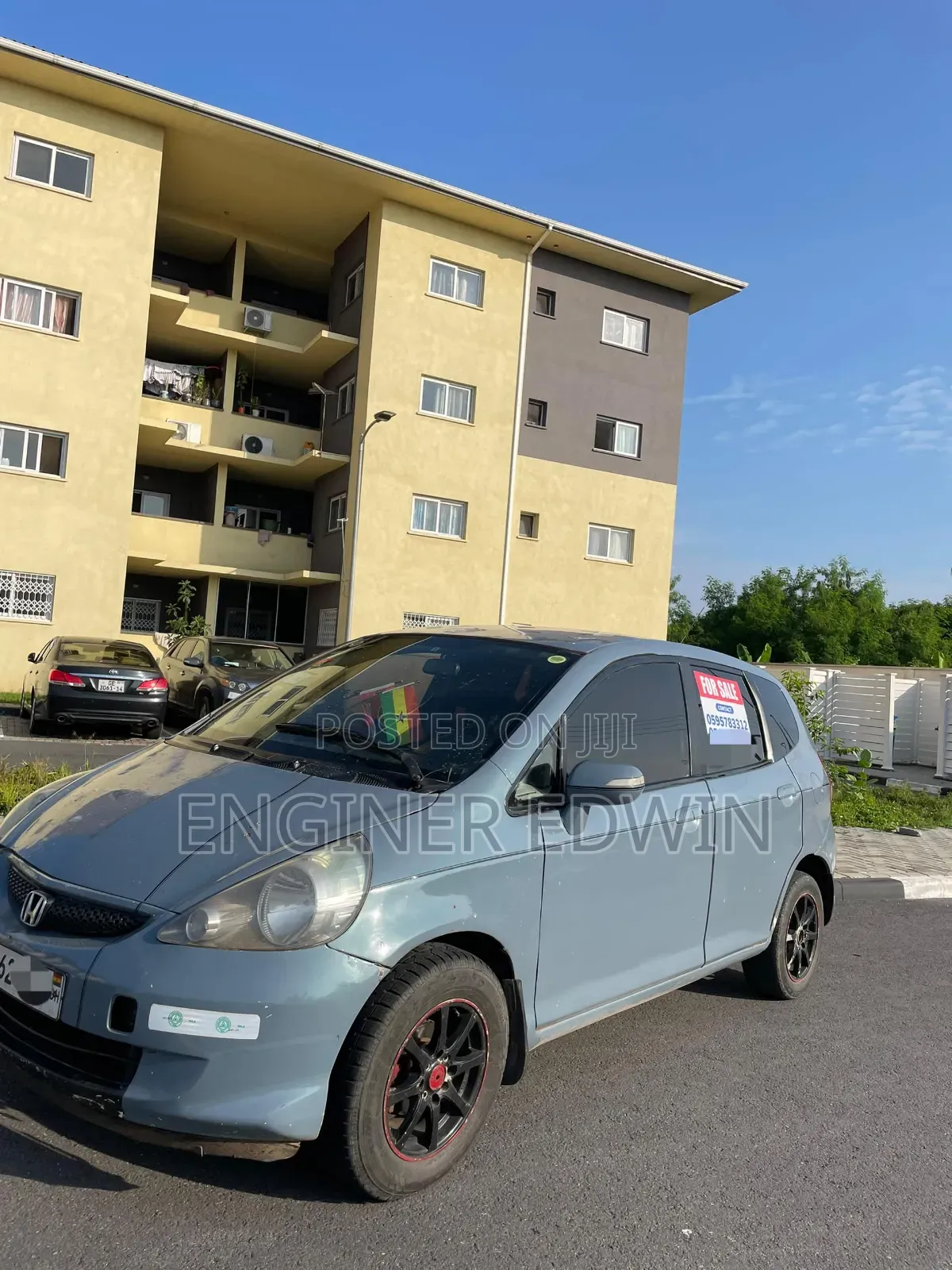Honda Fit 2007 Blue
