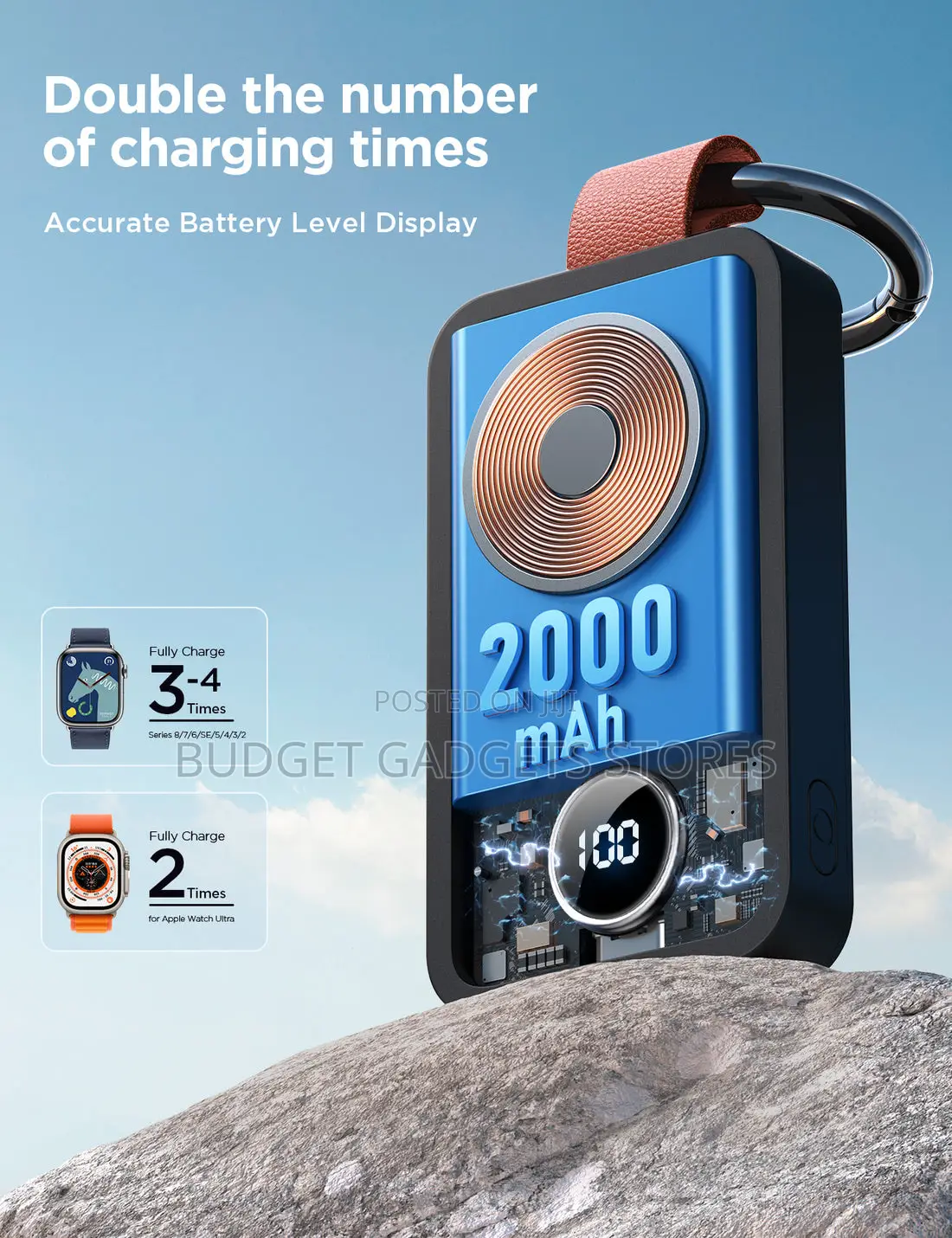 Portable Apple Watch Wireless Charger