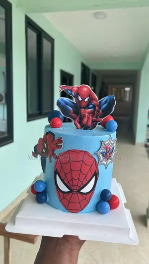 Kids Birthday Cake(Spider-Man)