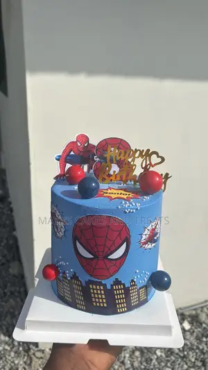 Kids Birthday Cake(Spider-Man)