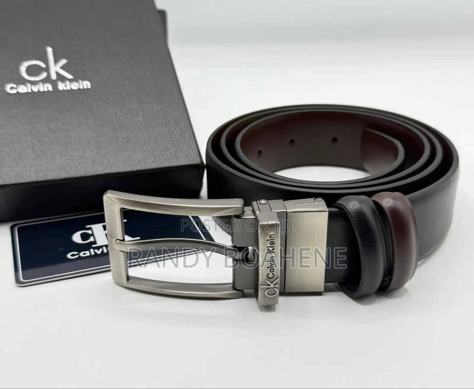 Ck Dualis Reversible Plaque Belt