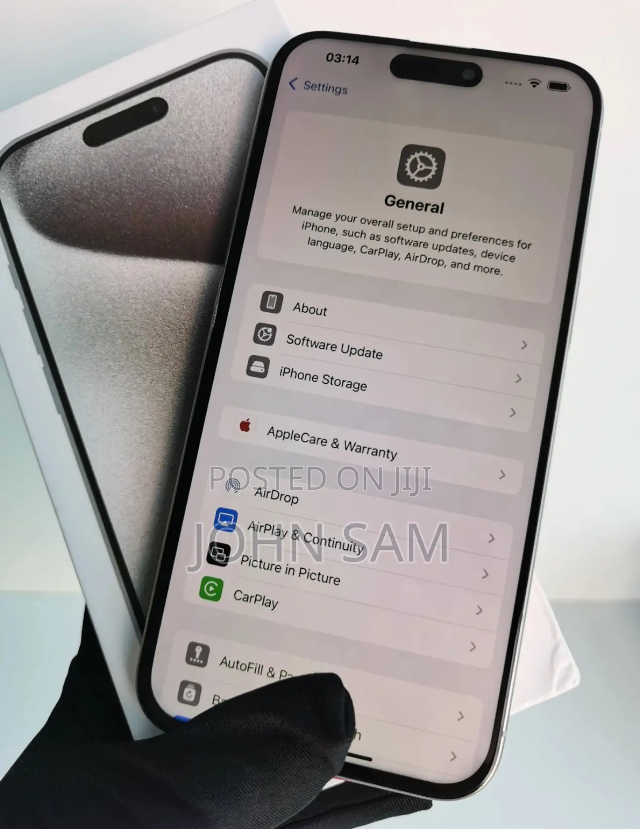 Apple iPhone 15 Pro Max 256 GB Silver